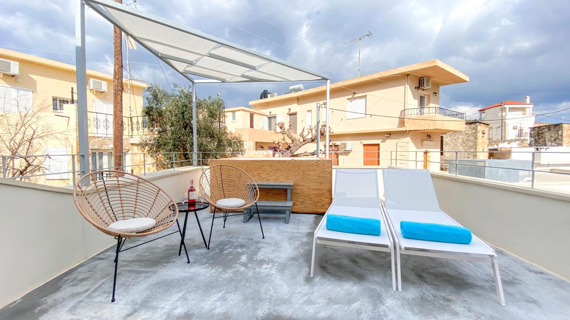חאניה Sun Stone Villas מראה חיצוני תמונה